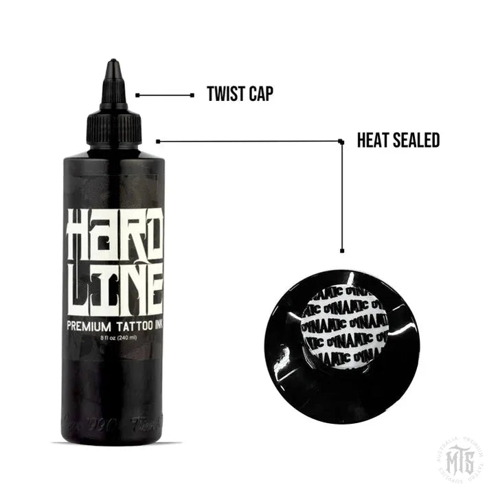 Black HardLine 8oz
