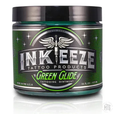 Inkeeze Green Glide tattoo ointment