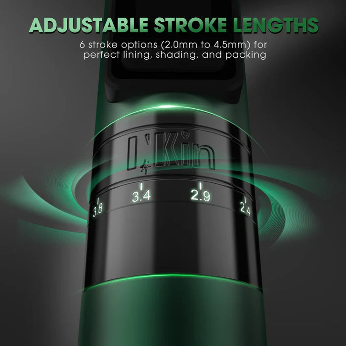 Inferno (2.0mm-4.5mm)Wireless Tattoo Machine Adjustable Stroke