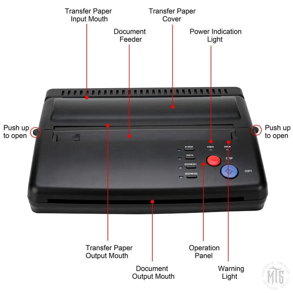 Tattoo stencil thermal copier-Tattoo Supplies-Generic-Melbourne Tattoo Supplies