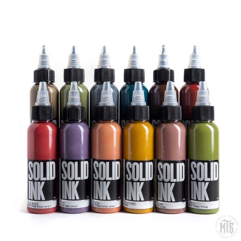 Solid Ink OPAQUE EARTH SET