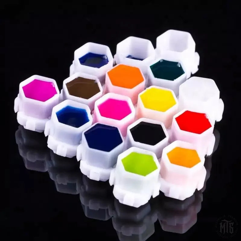 Hex Ink Cups - connectable