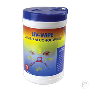 Liv-Wipe 70 percent alcohol wipe-Consumables-Universal Choice-Melbourne Tattoo Supplies