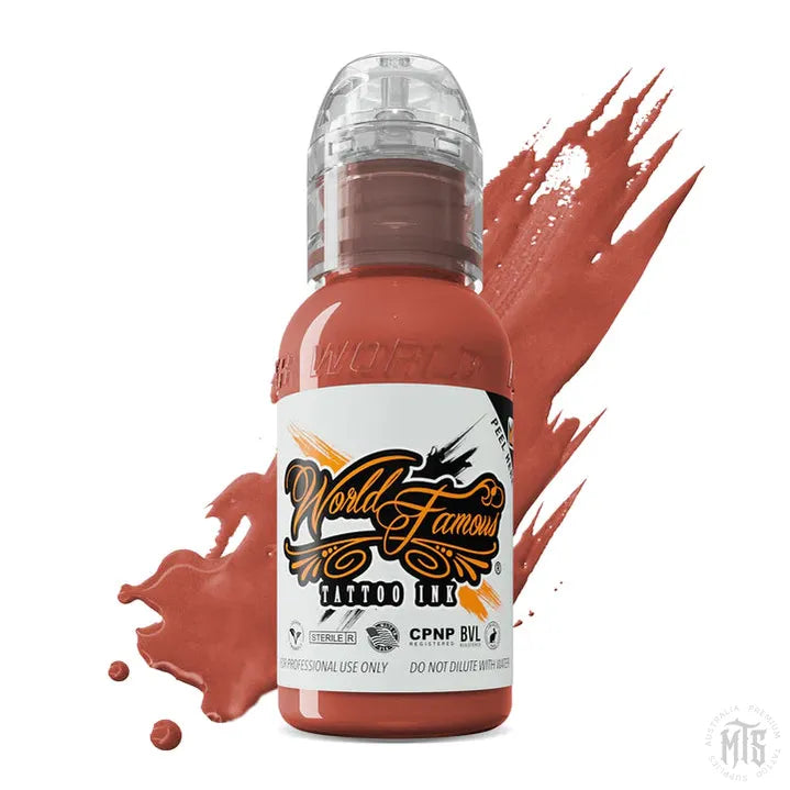 MARS SAND RED - WORLD FAMOUS-tattoo ink-World Famous-Melbourne Tattoo Supplies