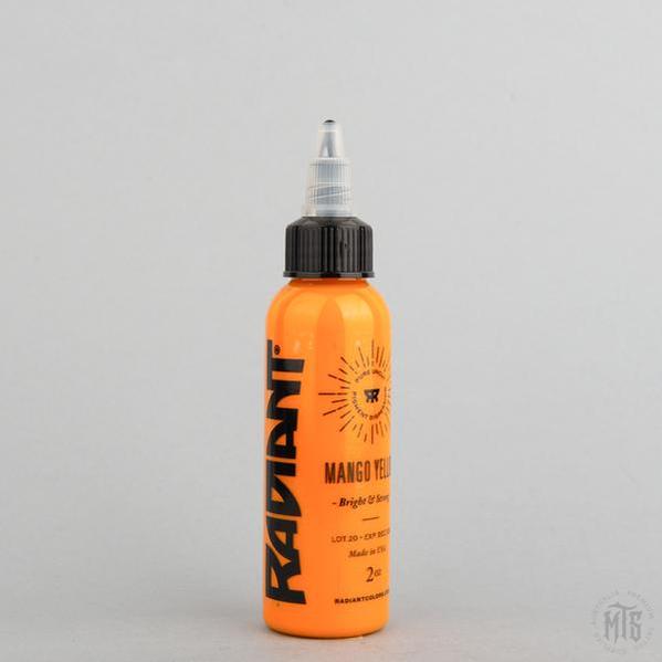 Mango Yellow - Radiant ink-tattoo ink-Radiant Ink-1oz-Melbourne Tattoo Supplies