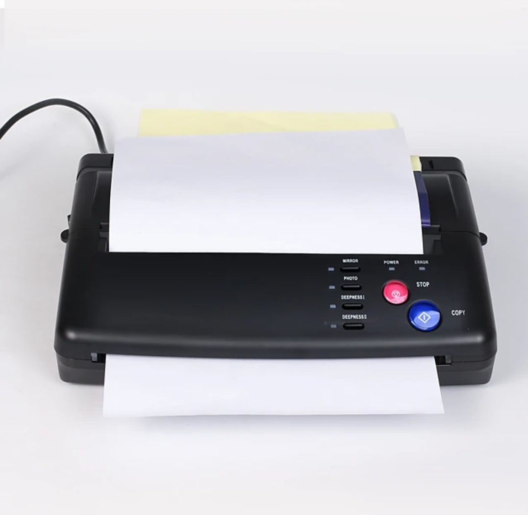 Tattoo stencil thermal copier