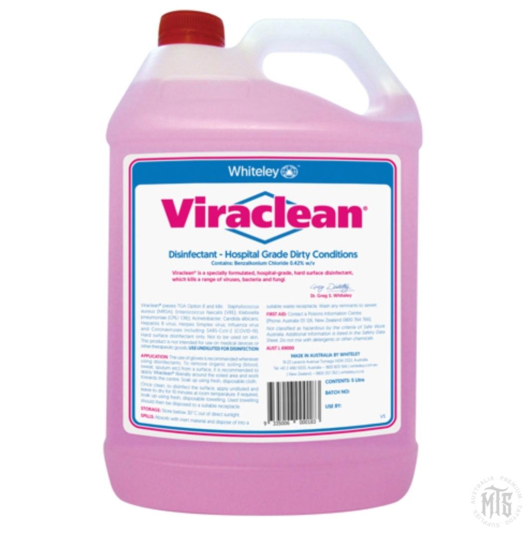 Viraclean hospital grade disinfectant