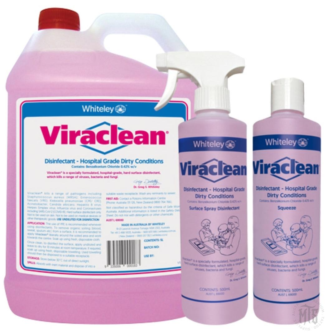 Viraclean hospital grade disinfectant