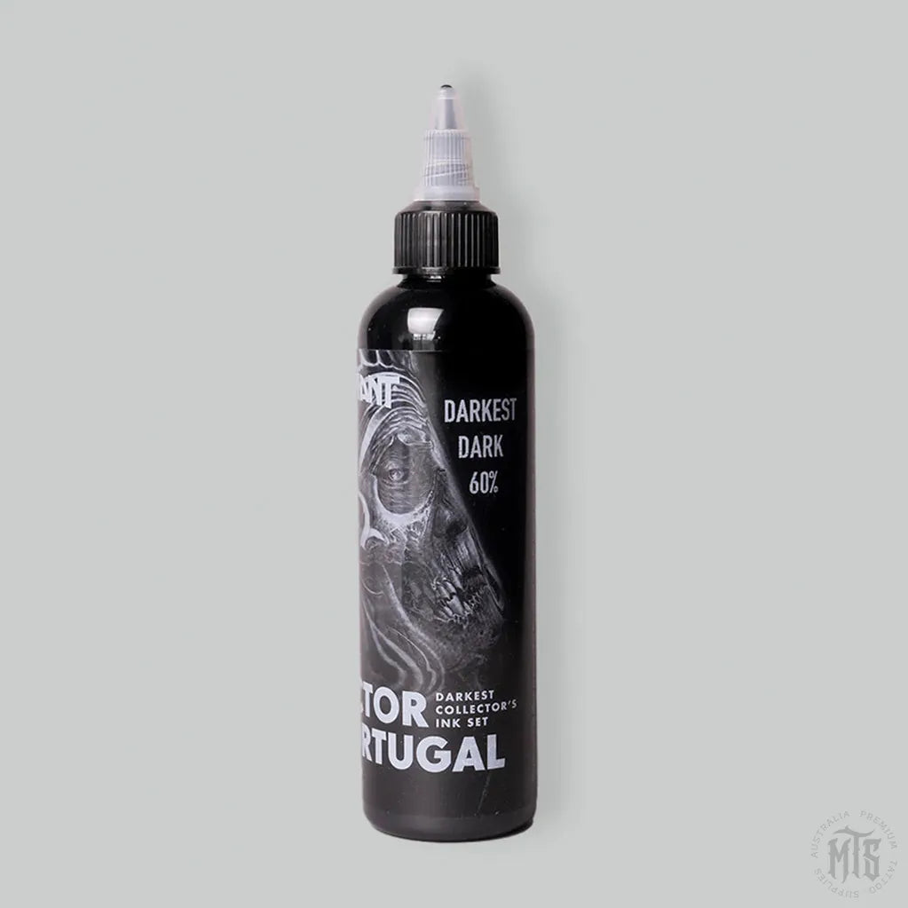 Victor Portugal Ink Darkest Dark - Radiant ink 4oz