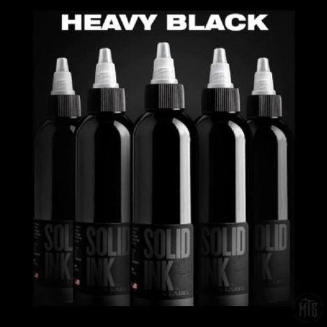 Heavy Black - Solid Ink