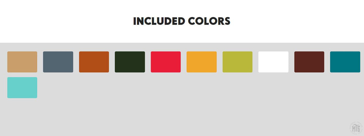 Neo Traditional Ink set - Radiant Colors