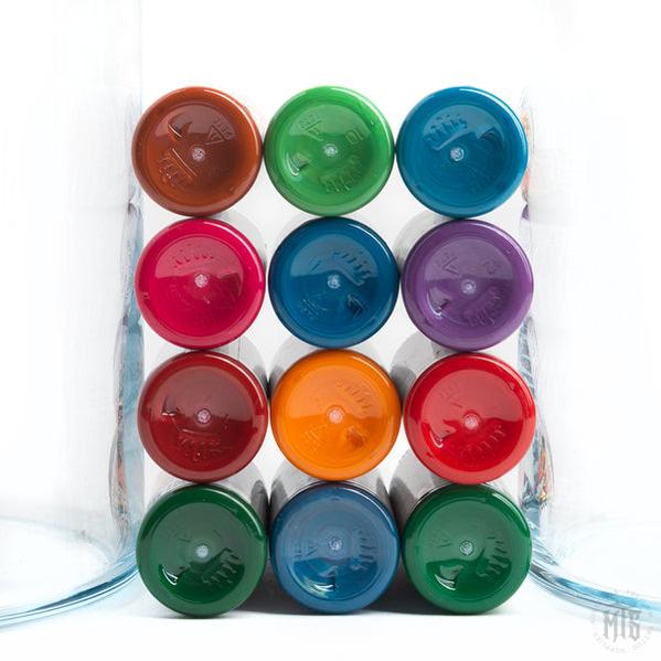 Solid Ink Chris Garver 1oz set 12 colors tattoo ink