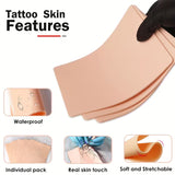 Tattoo Practice Skins - 19.2 x 14.2 x 0.3cm
