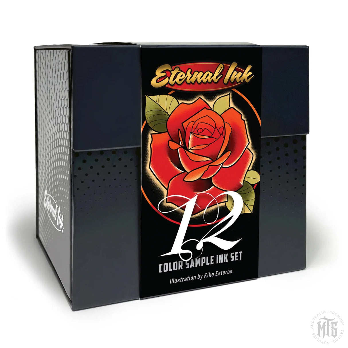 12 Color Sample Set - Eternal Ink-tattoo ink-Eternal Ink-Melbourne Tattoo Supplies