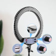 18" Ring light w/ Wall mounted lamp stand-Furniture-Fosoto-Melbourne Tattoo Supplies