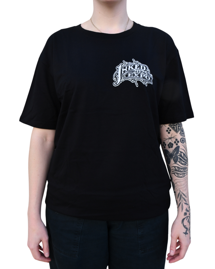 Inked Expo 2025 "Ugly" Tee BLACK