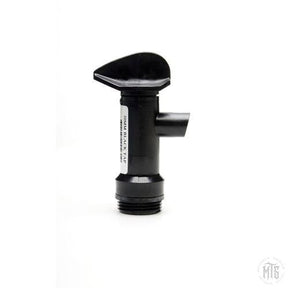 20mm Black Poly Flow Tap for 15L drums-Consumables-Whiteley-Melbourne Tattoo Supplies