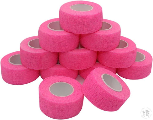 2.5cm Cohesive Bandage - Coflex Tape - Grip Tape-Consumables-Generic-single-Pink-Melbourne Tattoo Supplies