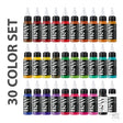 30 Color set - Raw-tattoo ink-Raw Pigments-1oz-Melbourne Tattoo Supplies