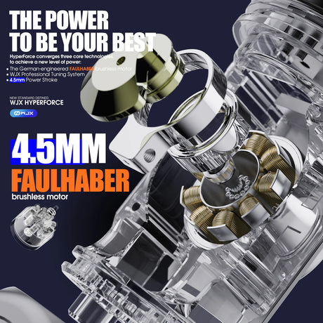 WJX Hyper Force Machine with FAULHABER Brushless Motor & 4.5mm Stroke