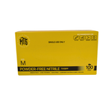 MTS Black Nitrile Gloves