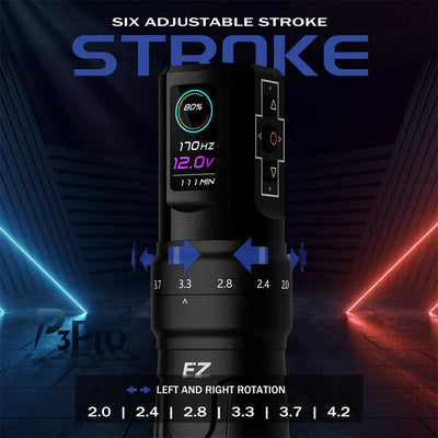 EZ P3 PRO Adjustable Stroke wireless pen machine