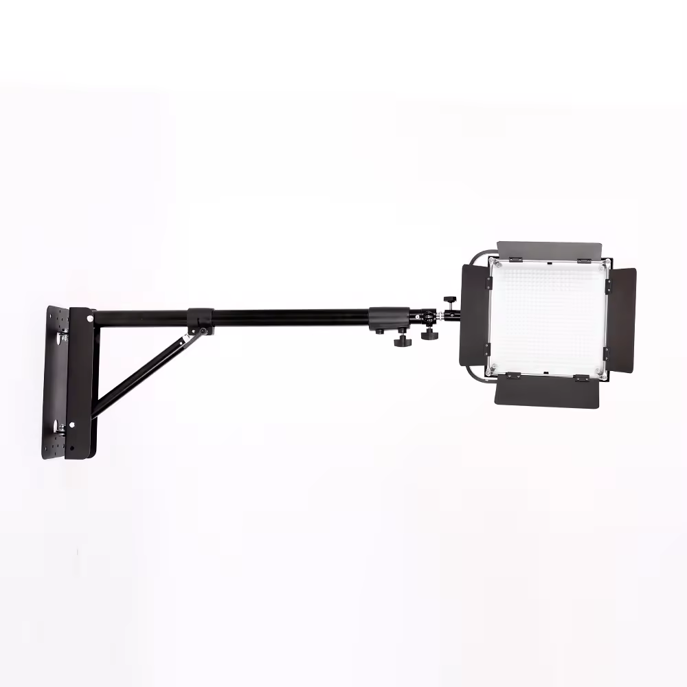 18" Ring light w/ Wall mounted lamp stand