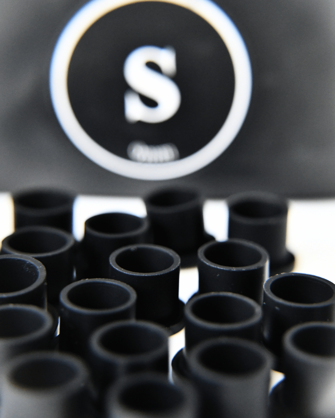 Ink Cups - Silicone Flat base caps