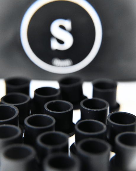 Ink Cups - Silicone Flat base caps