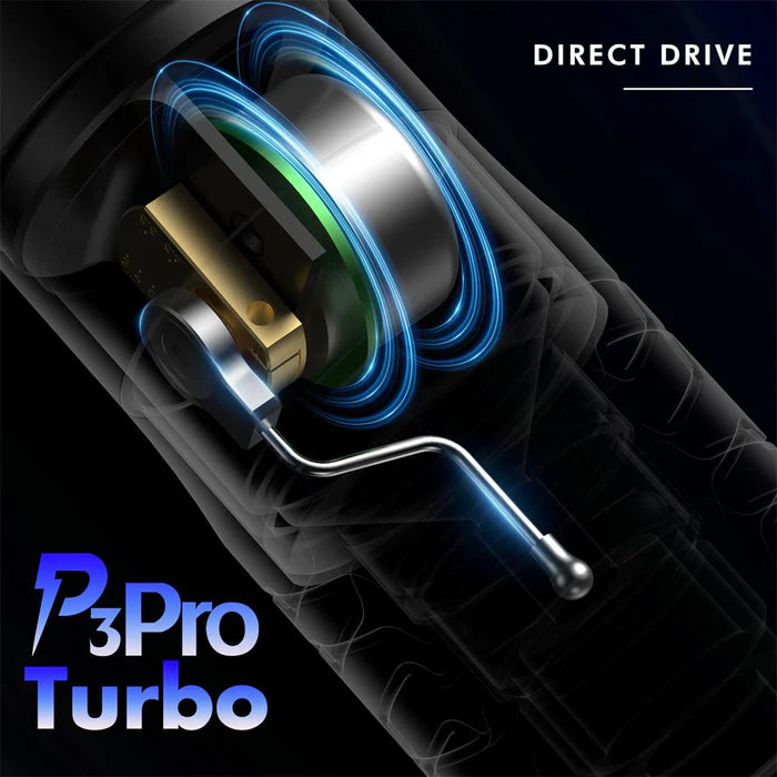 EZ P3 PRO TURBO WIRELESS BATTERY TATTOO PEN MACHINE