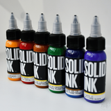 6 Colour Trad Set - Solid Ink-tattoo ink-Solid Ink-Melbourne Tattoo Supplies