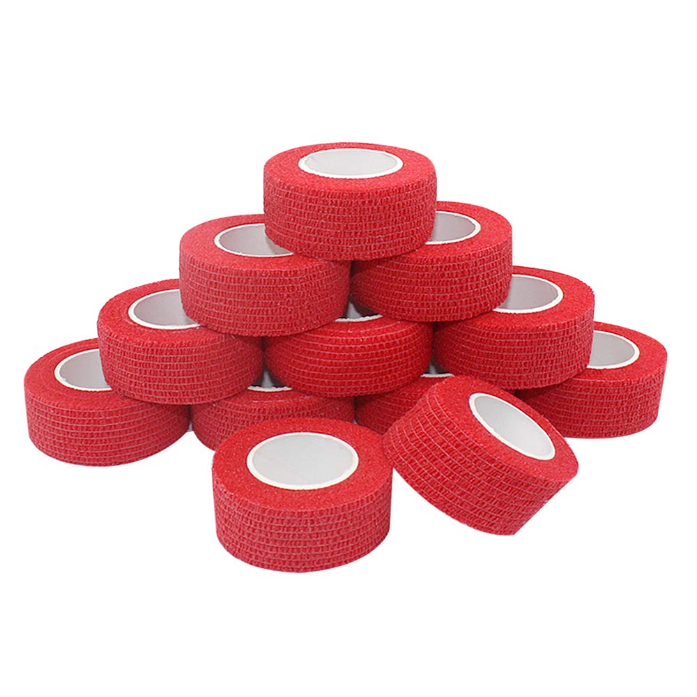 2.5cm Cohesive Bandage 12 Pack - Coflex Tape - Grip Tape