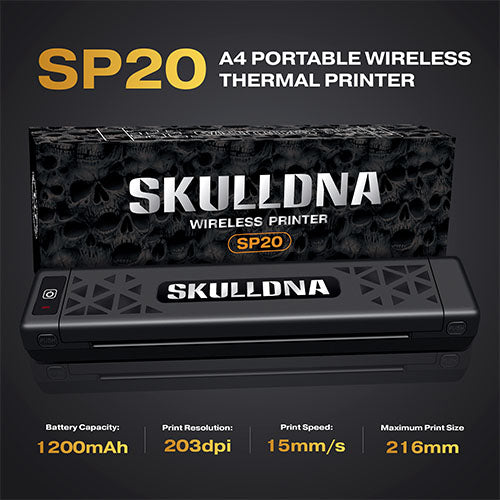 SKULLDNA Bluetooth stencil printer