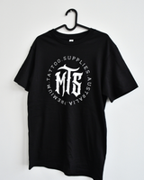 MTS - WHITE LOGO TEE