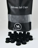 Ink Cups - Silicone Flat base caps