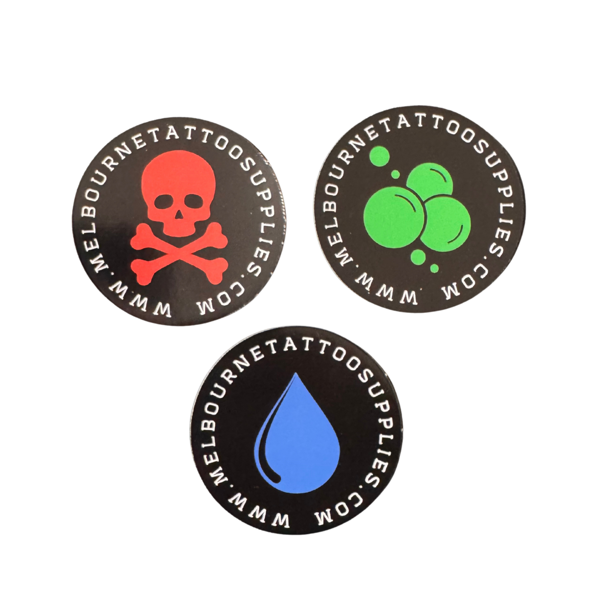 MTS WASH BOTTLE STICKERS - Labels