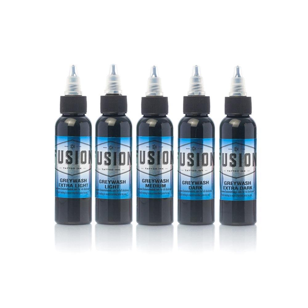 Fusion Ink - Greywash Set - 5 Colour Set