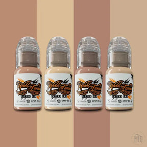 ALEX SANTUCCI Skin Tones Cover Up Set - World Famous-tattoo ink-World Famous-Melbourne Tattoo Supplies