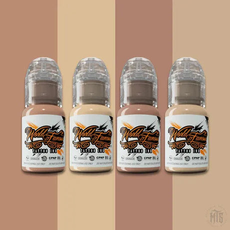 ALEX SANTUCCI Skin Tones Cover Up Set - World Famous-tattoo ink-World Famous-Melbourne Tattoo Supplies