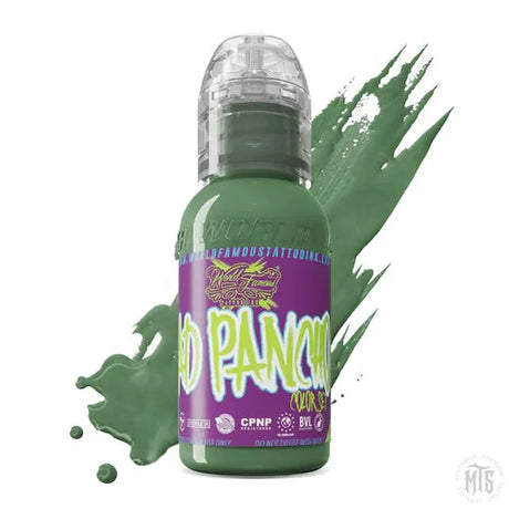 A.D. Pancho Medium Green - World Famous-tattoo ink-World Famous-Melbourne Tattoo Supplies