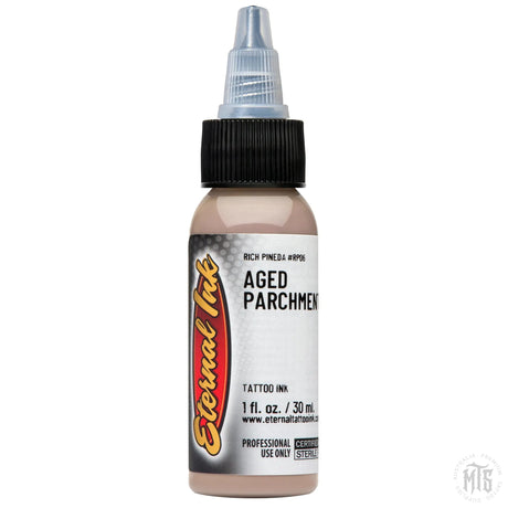 Aged Parchment - Rich Pineda Flesh To Death Series Eternal Ink-tattoo ink-Eternal Ink-Melbourne Tattoo Supplies