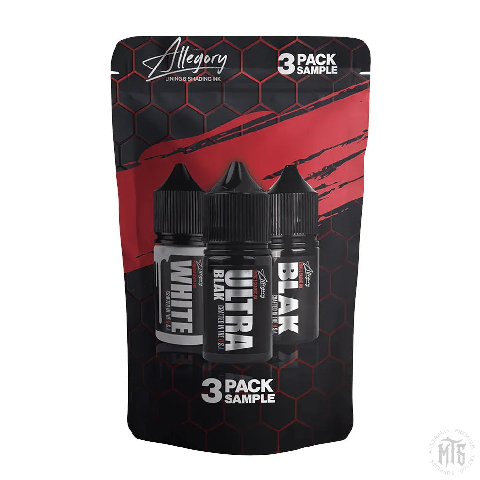 Allegory Ink - 3-Pack Bundle-tattoo ink-Allegory-Melbourne Tattoo Supplies