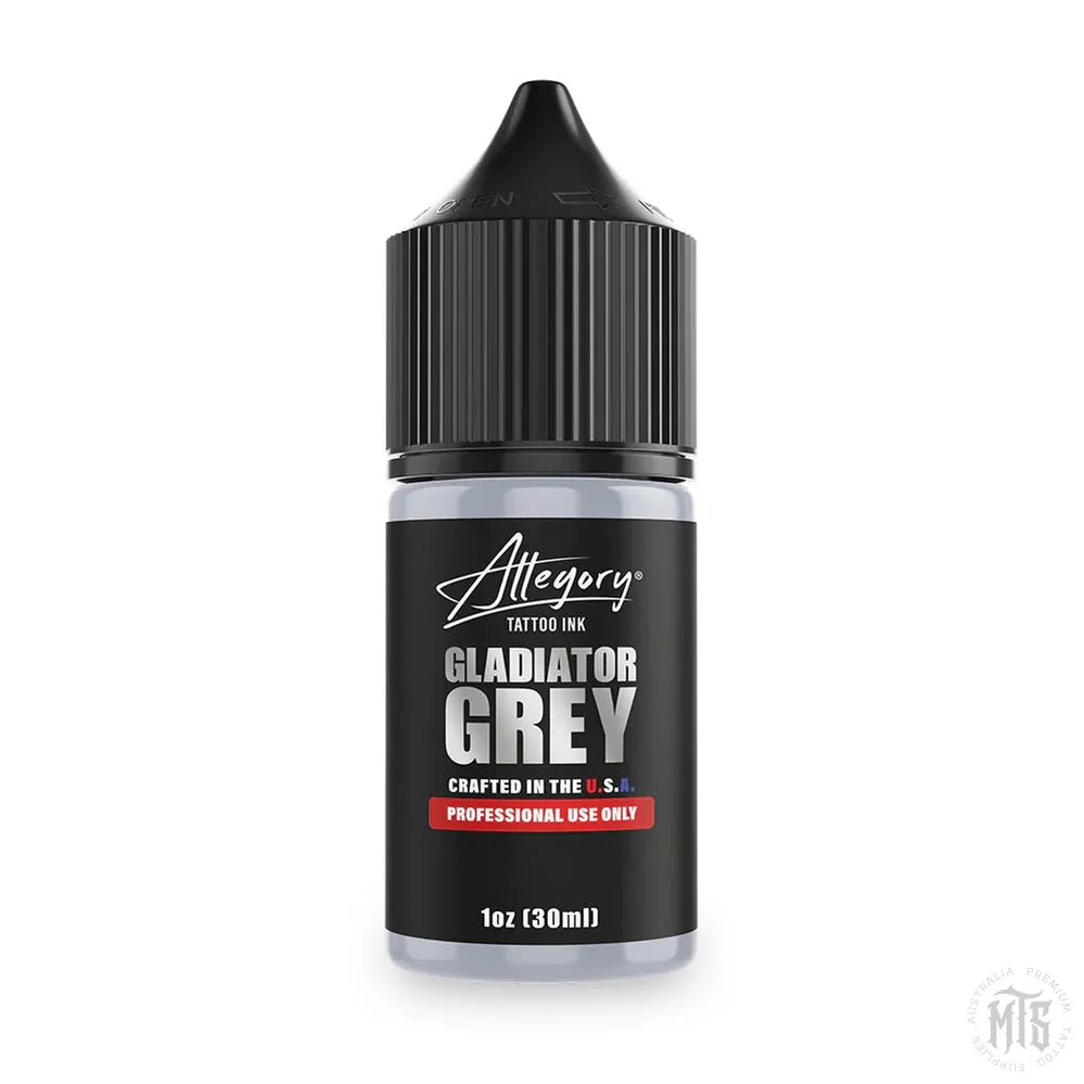 Allegory Ink - Gladiator Grey-tattoo ink-Allegory-1oz-Melbourne Tattoo Supplies