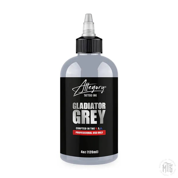 Allegory Ink - Gladiator Grey-tattoo ink-Allegory-4oz-Melbourne Tattoo Supplies
