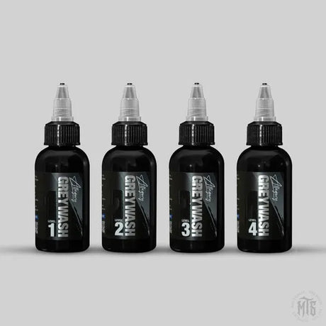 Allegory Ink Greywash set-tattoo ink-Allegory-2oz-Melbourne Tattoo Supplies