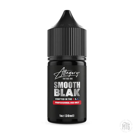 Allegory Ink - Smooth Blak-tattoo ink-Allegory-1oz-Melbourne Tattoo Supplies