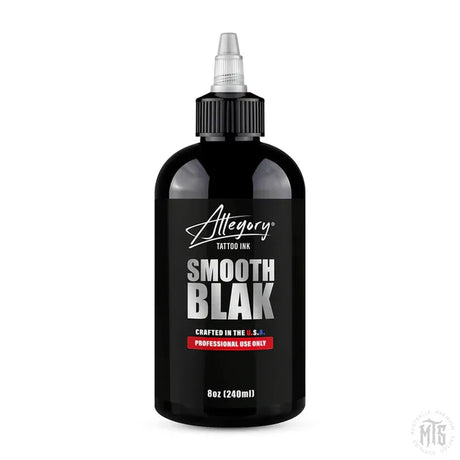 Allegory Ink - Smooth Blak-tattoo ink-Allegory-8oz-Melbourne Tattoo Supplies