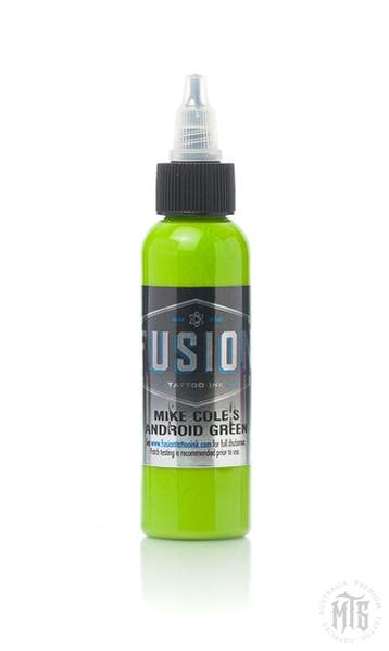 Android Green - Mike Cole Series Fusion Ink-tattoo ink-Fusion Ink-Melbourne Tattoo Supplies