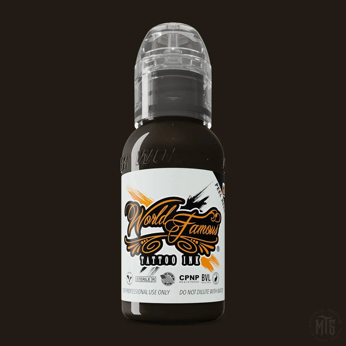 BADLANDS BROWN - WORLD FAMOUS-tattoo ink-World Famous-Melbourne Tattoo Supplies