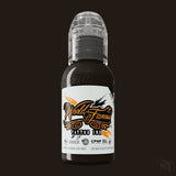 BADLANDS BROWN - WORLD FAMOUS-tattoo ink-World Famous-Melbourne Tattoo Supplies